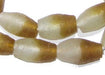 Brown Fade Oblong Recycled Glass Beads - The Bead Chest
