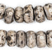 Carved Eye Grey Bone Beads (Large) - The Bead Chest