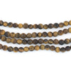 Matte Tiger Eye Beads (4mm)