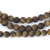 Matte Tiger Eye Beads (6mm)