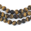 Matte Tiger Eye Beads (8mm)