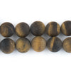 Matte Tiger Eye Beads (12mm)
