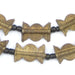 Brass Baule Beads, Sun Moon Design (27x17mm) - The Bead Chest