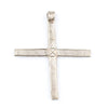Ethiopian Silver Cross Pendant (60x45mm)