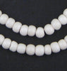 Round White Bone Mala Beads (6mm)