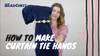 Episode #3: Curtain Tie Hangs