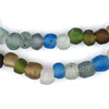 Multicolor Recycled Glass Beads (8mm)