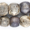 Grey Medley Kenya Bone Beads (Sphere)