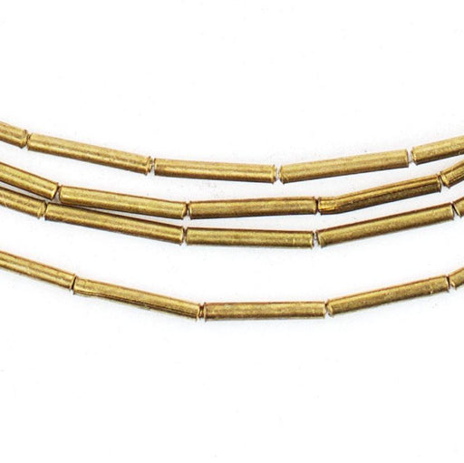 Brass Tube Beads (1.5mm) - The Bead Chest