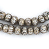 Carved Mother-of-Pearl Shell Prayer Beads (10mm)