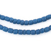Ocean Blue Java Glass Beads