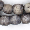 Dark Grey Kenya Bone Beads (Sphere)