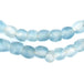 Blue Wave Marine Recycled Glass Beads (9mm) - The Bead Chest