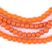 Orange Baby Padre Olombo Beads - The Bead Chest