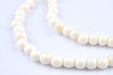 White Bone Nugget Beads (5mm) - The Bead Chest