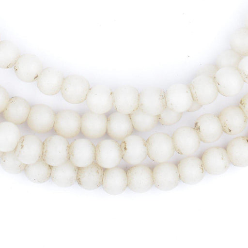 Translucent White Baby Padre Olombo Beads