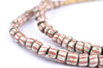 Antique Red & White Striped Venetian Trade Beads - The Bead Chest