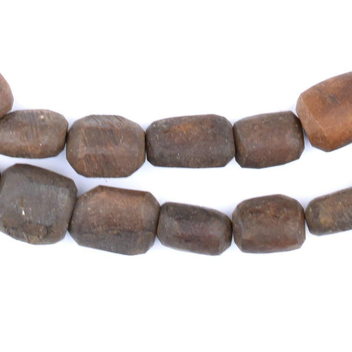 Matte Dark Brown Kenya Bone Beads (Small) - The Bead Chest