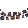 Porcupine Batik Bone Beads (Elongated)