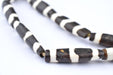 Porcupine Batik Bone Beads (Elongated) - The Bead Chest