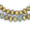 Antique Nigerian Brass Saucer Beads (12mm)