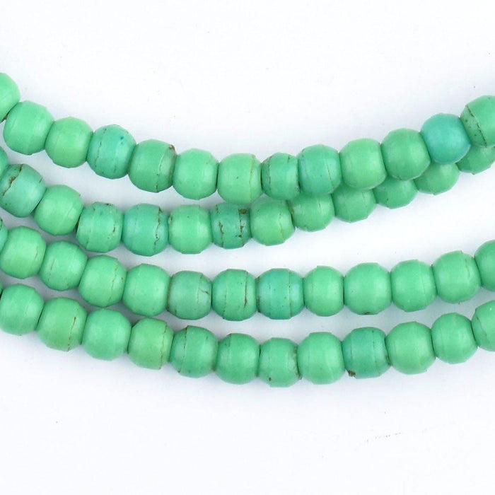 Green Baby Padre Olombo Beads - The Bead Chest