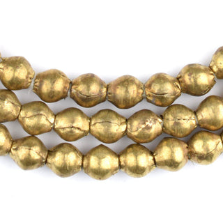 Ethiopian Brass Bicone Beads (8x7mm)