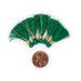 Green 3cm Silk Tassels (5 Pack) - The Bead Chest