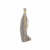 Silver Color 6cm Silk Tassels (5 Pack)