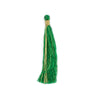 Green 6cm Silk Tassels (5 Pack)