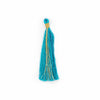 Teal 6cm Silk Tassels (5 Pack)