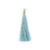 Light Blue 6cm Silk Tassels (5 Pack)