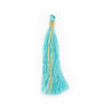 Clear Marine 6cm Silk Tassels (5 Pack)