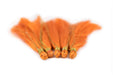 Orange 6cm Silk Tassels (5 Pack) - The Bead Chest
