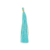 Clear Marine 9cm Silk Tassels (5 Pack)