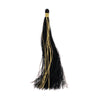 Black 9cm Silk Tassels (5 Pack)