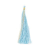 Light Blue 9cm Silk Tassels (5 Pack)