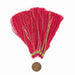 Red 9cm Silk Tassels (5 Pack) - The Bead Chest