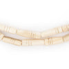 Carved Nigerian Camel Bone Tube Beads (Small)