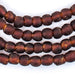 Purplish Brown Recycled Glass Beads (7mm) - The Bead Chest