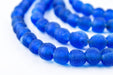 Azul Recycled Glass Beads (7mm) - The Bead Chest