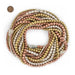 9 Strand Bundle: Ethiopian Round Metal Beads (4mm, 6mm, 8mm) - The Bead Chest