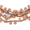 Copper Mini Baule Charm Beads (Double Strand Necklace)