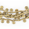 Gold Mini Baule Charm Beads (Double Strand Necklace)