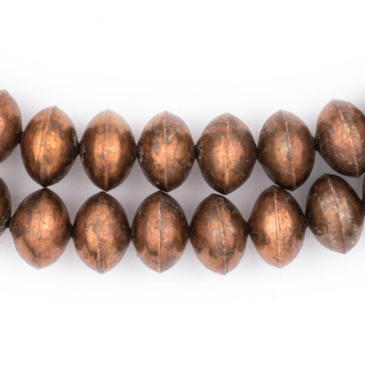 Ethiopian Copper Saucer Beads (20mm) - The Bead Chest
