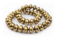 Ethiopian Brass Saucer Beads (20mm) - The Bead Chest