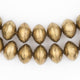 Ethiopian Brass Saucer Beads (20mm) - The Bead Chest
