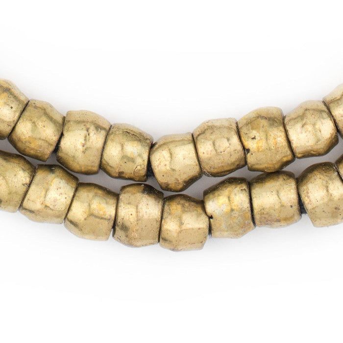 Brass Mursi Ring Beads (10mm) - The Bead Chest