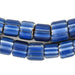 Blue Nepal Chevron Beads (10x11mm) - The Bead Chest