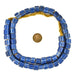 Blue Nepal Chevron Beads (10x8mm) - The Bead Chest